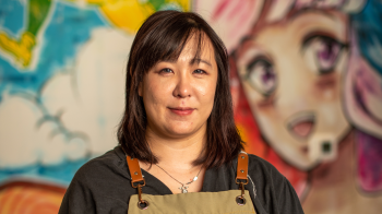 Fanni Xie, owner of Uni Uni Bubble Tea